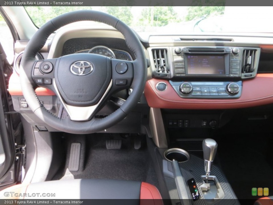 Terracotta Interior Dashboard for the 2013 Toyota RAV4 Limited #82687784