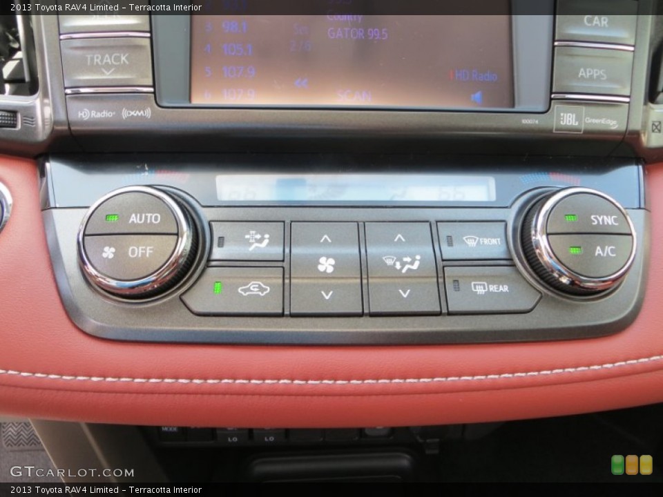 Terracotta Interior Controls for the 2013 Toyota RAV4 Limited #82687861
