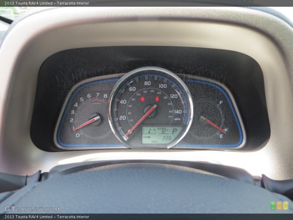 Terracotta Interior Gauges for the 2013 Toyota RAV4 Limited #82687930