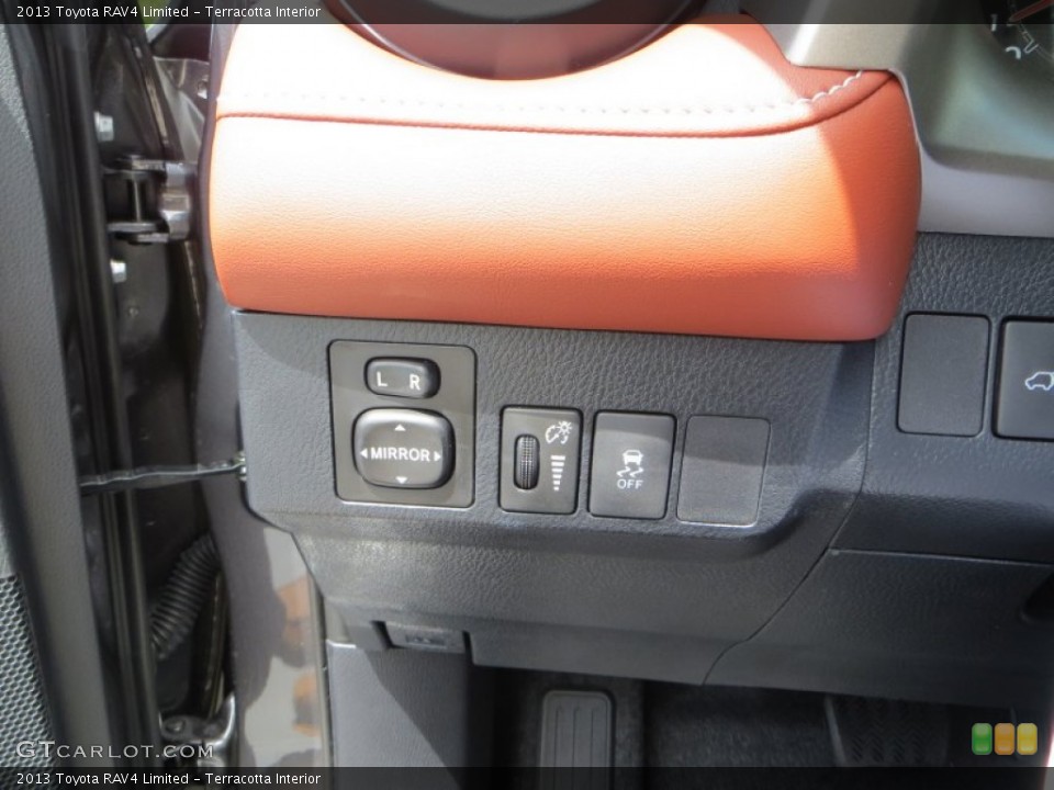 Terracotta Interior Controls for the 2013 Toyota RAV4 Limited #82687948