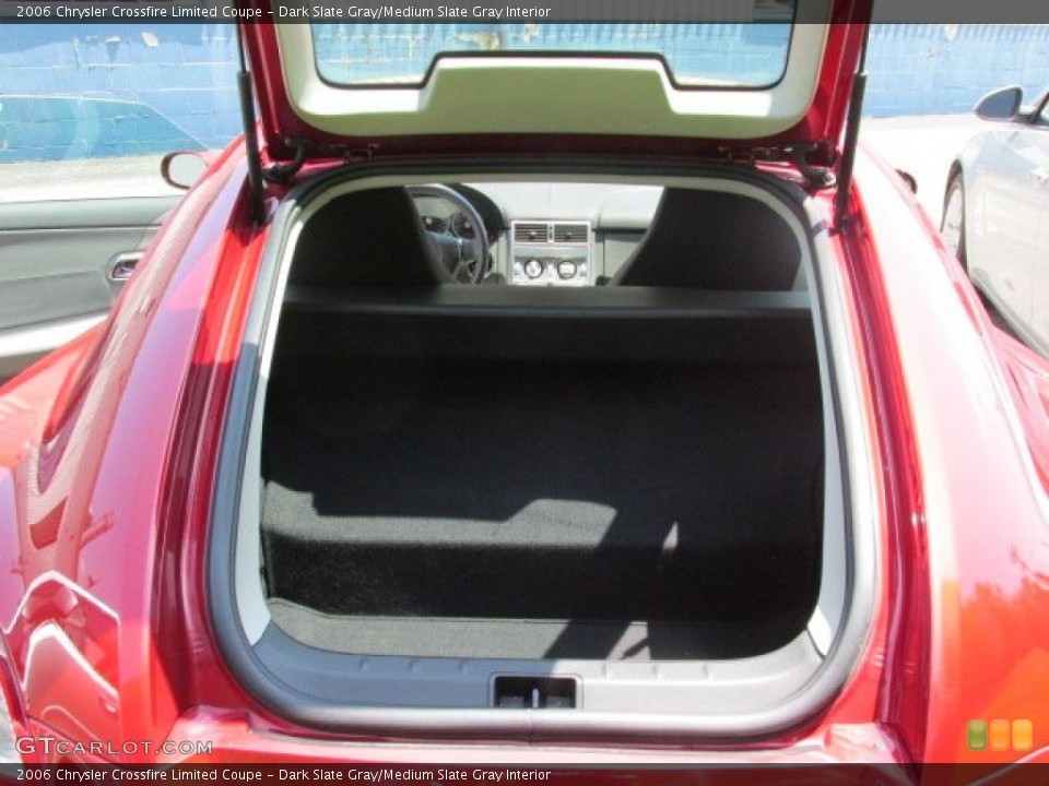 Dark Slate Gray/Medium Slate Gray Interior Trunk for the 2006 Chrysler Crossfire Limited Coupe #82689585