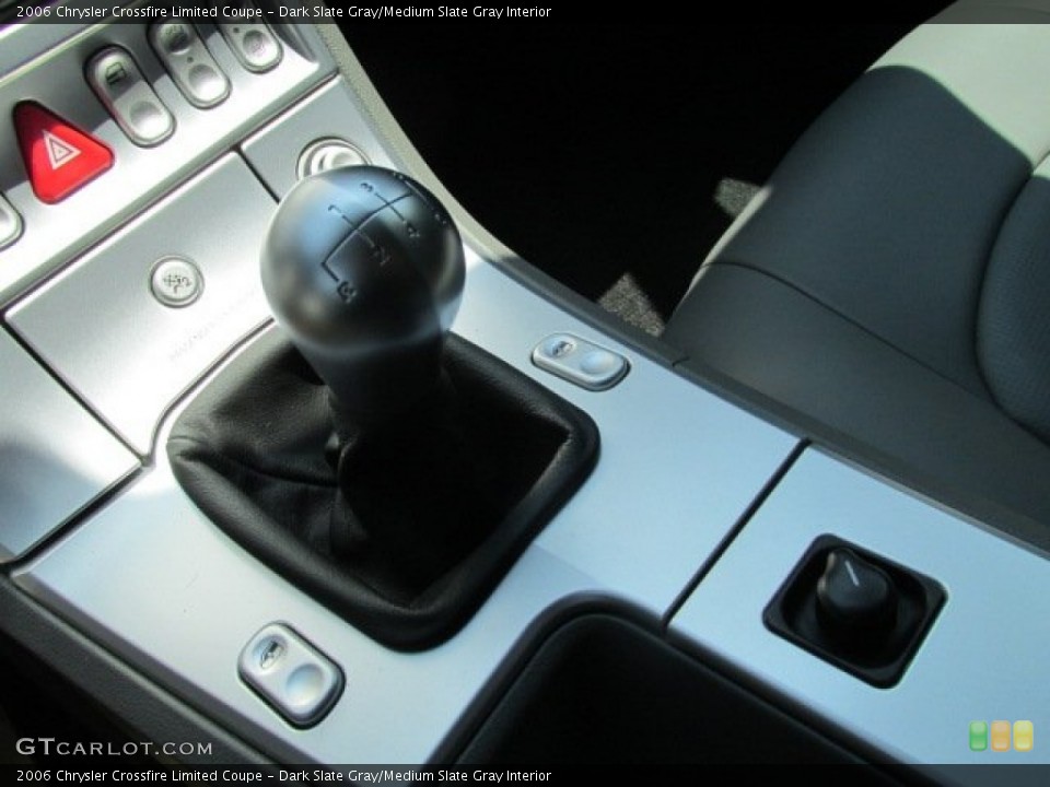 Dark Slate Gray/Medium Slate Gray Interior Transmission for the 2006 Chrysler Crossfire Limited Coupe #82689793