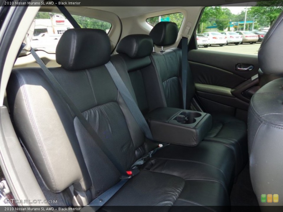 Black Interior Rear Seat for the 2010 Nissan Murano SL AWD #82692891