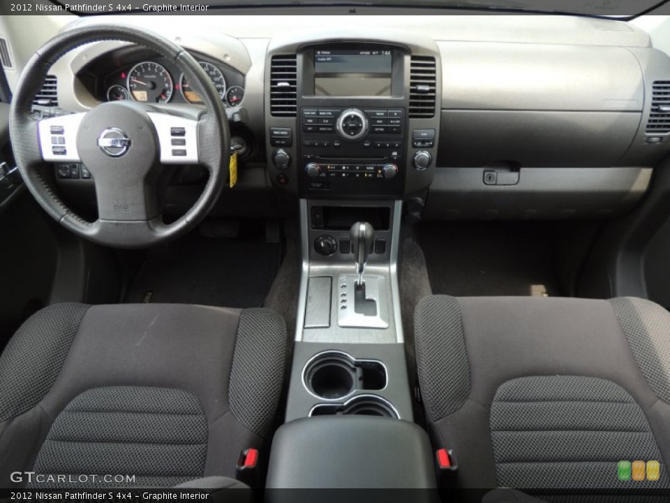 Graphite Interior Dashboard for the 2012 Nissan Pathfinder S 4x4 #82694825