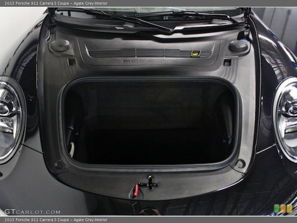 Agate Grey Interior Trunk for the 2013 Porsche 911 Carrera S Coupe #82695484