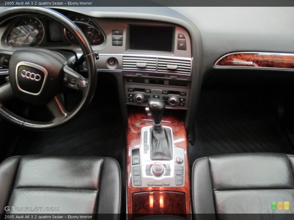 Ebony Interior Dashboard for the 2005 Audi A6 3.2 quattro Sedan #82695653