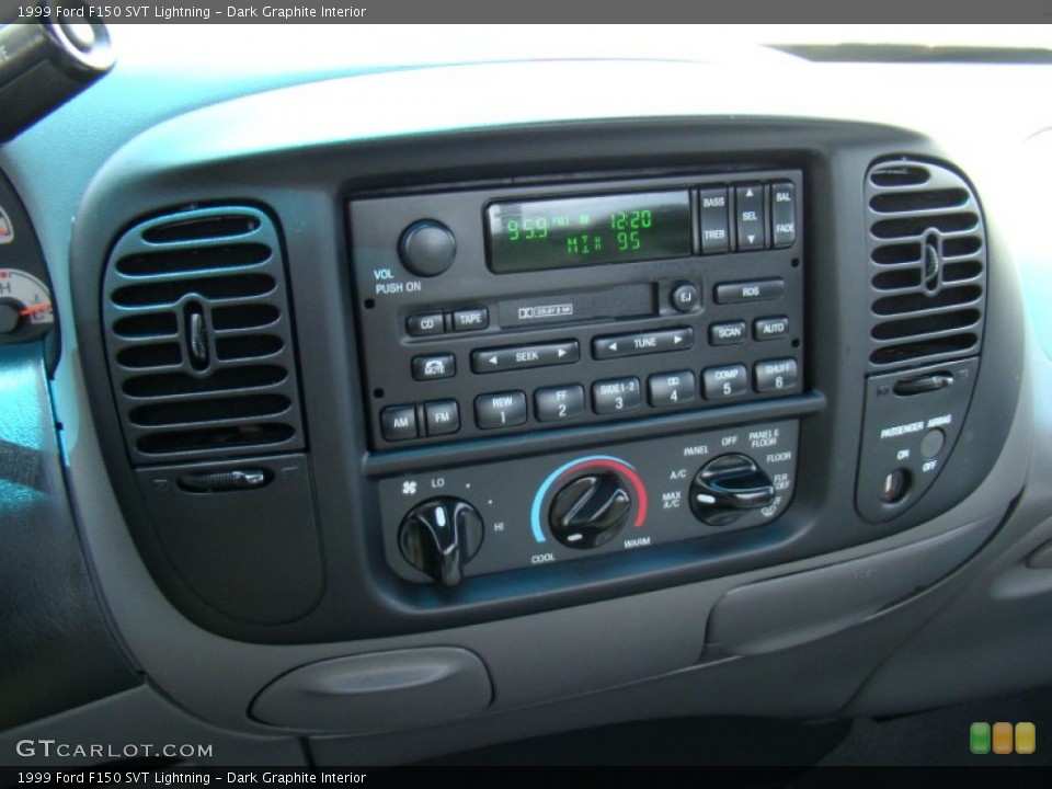 Dark Graphite Interior Controls for the 1999 Ford F150 SVT Lightning #82698316