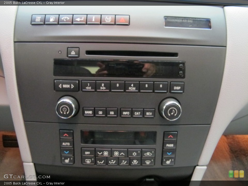 Gray Interior Controls for the 2005 Buick LaCrosse CXL #82698457