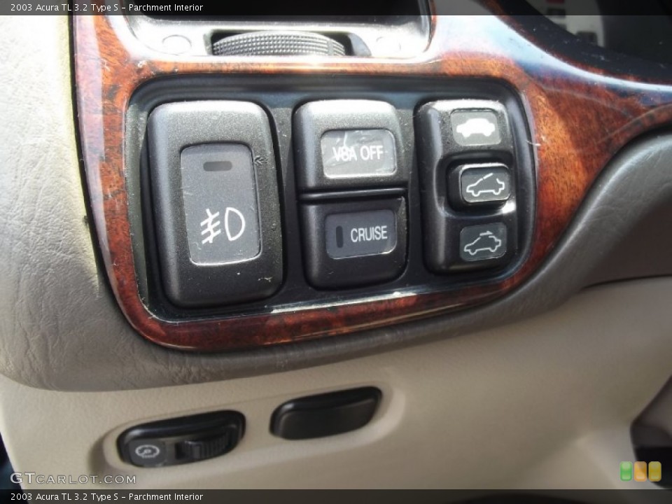 Parchment Interior Controls for the 2003 Acura TL 3.2 Type S #82698649
