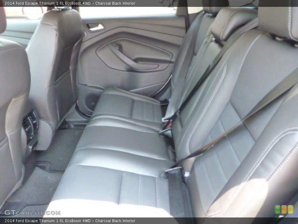 Charcoal Black Interior Rear Seat for the 2014 Ford Escape Titanium 1.6L EcoBoost 4WD #82699033