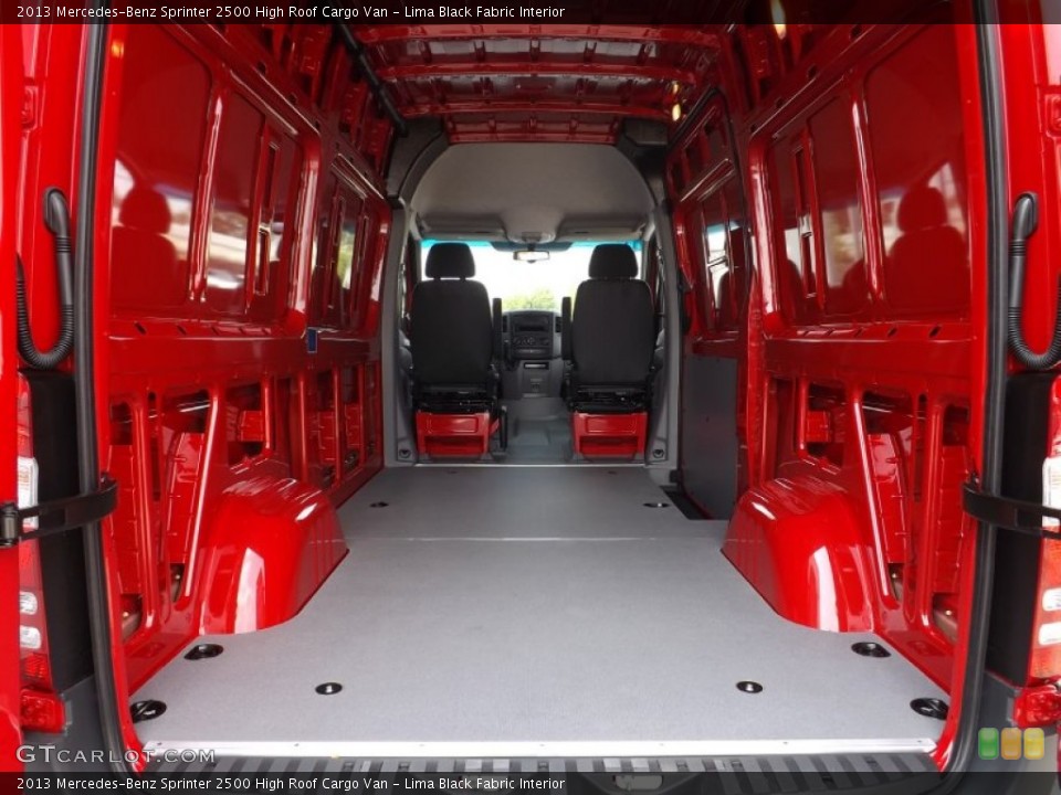 Lima Black Fabric Interior Trunk for the 2013 Mercedes-Benz Sprinter 2500 High Roof Cargo Van #82701373