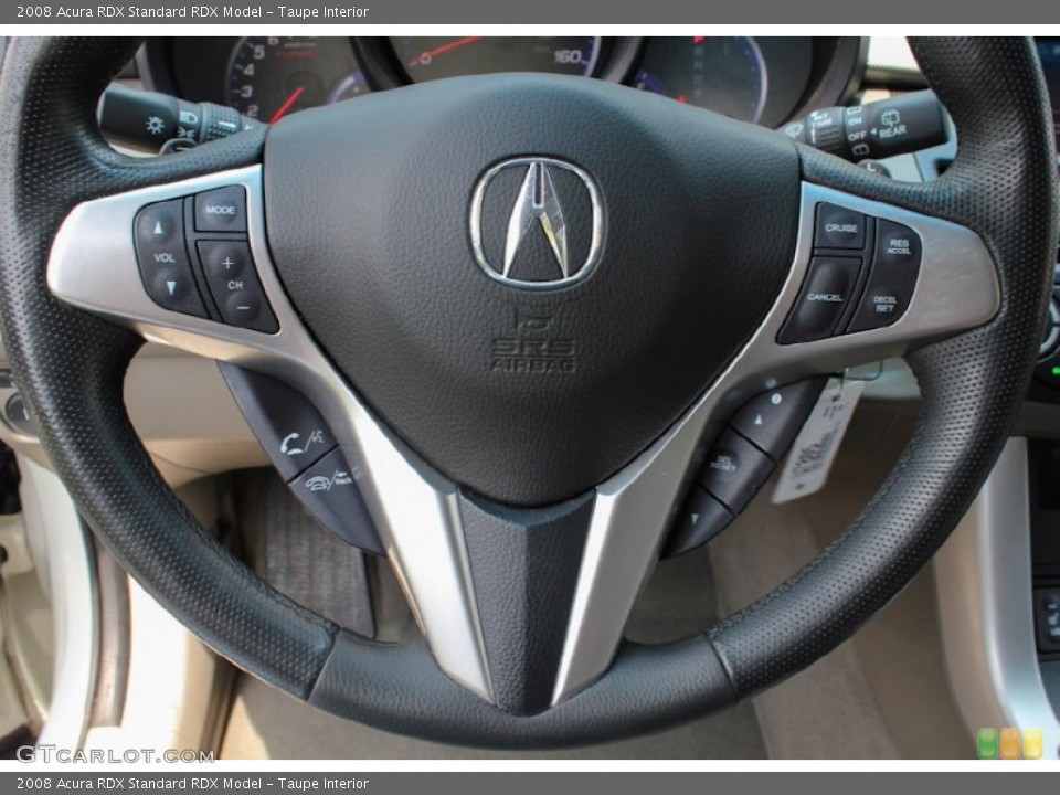 Taupe Interior Controls for the 2008 Acura RDX  #82703257
