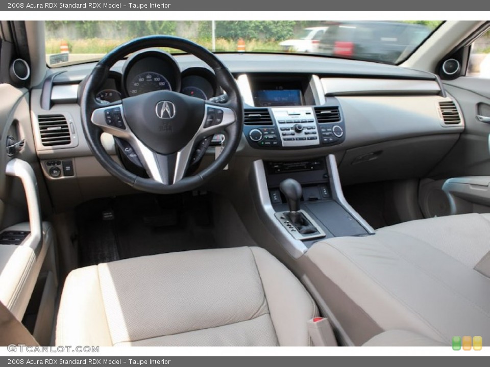 Taupe Interior Prime Interior for the 2008 Acura RDX  #82703280