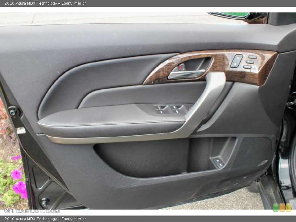 Ebony Interior Door Panel for the 2010 Acura MDX Technology #82703587