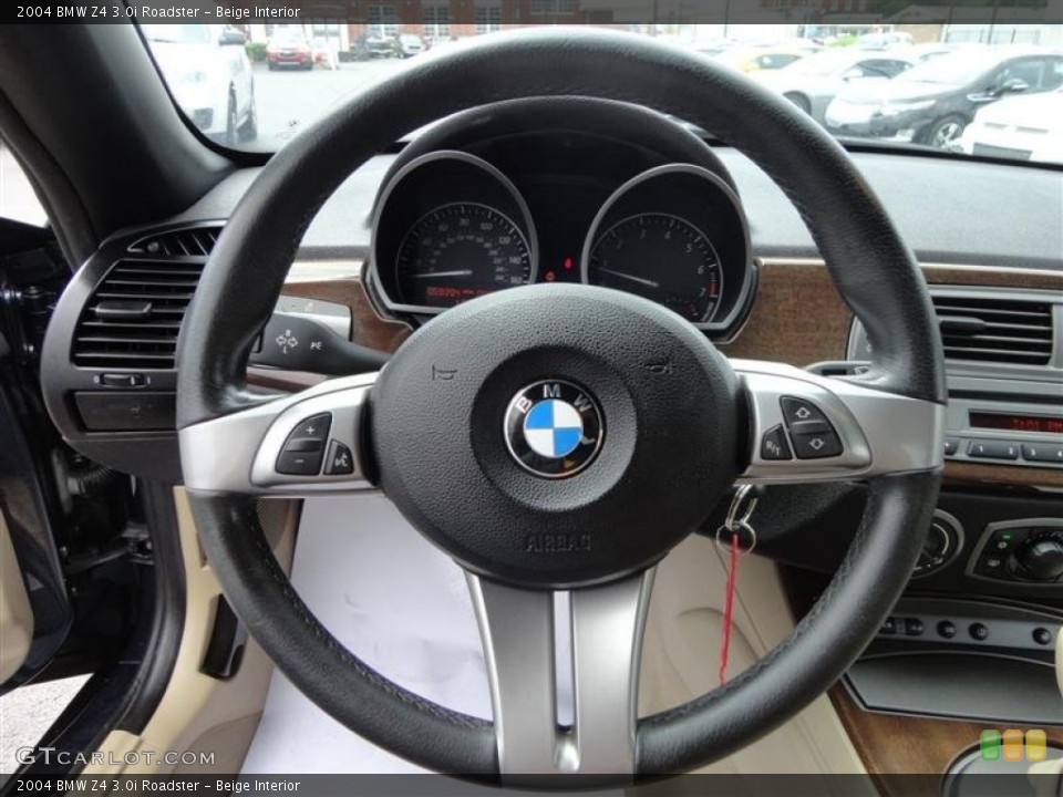 Beige Interior Steering Wheel for the 2004 BMW Z4 3.0i Roadster #82704331