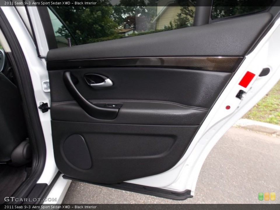 Black Interior Door Panel for the 2011 Saab 9-3 Aero Sport Sedan XWD #82704862