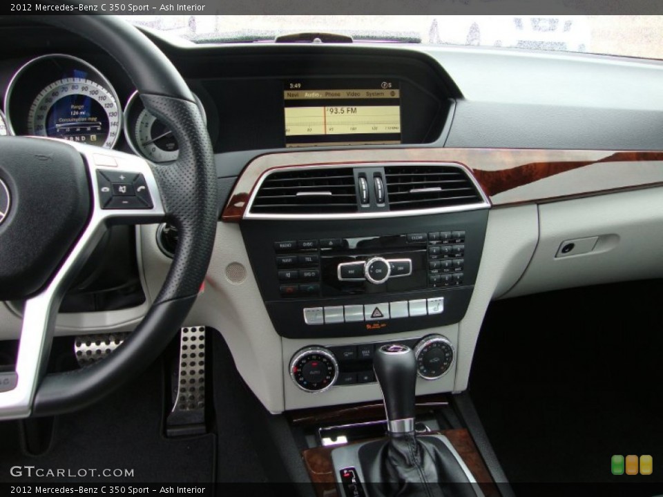 Ash Interior Controls for the 2012 Mercedes-Benz C 350 Sport #82705413
