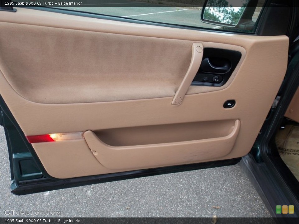 Beige Interior Door Panel for the 1995 Saab 9000 CS Turbo #82705457