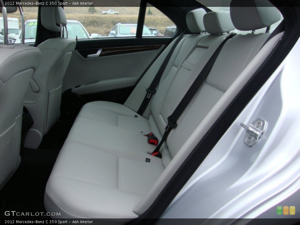 Ash Interior Rear Seat for the 2012 Mercedes-Benz C 350 Sport #82705618