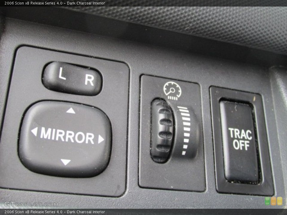 Dark Charcoal Interior Controls for the 2006 Scion xB Release Series 4.0 #82708748