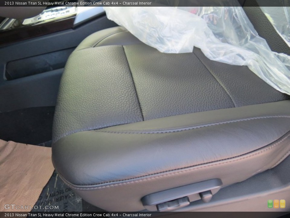 Charcoal Interior Front Seat for the 2013 Nissan Titan SL Heavy Metal Chrome Edition Crew Cab 4x4 #82708768