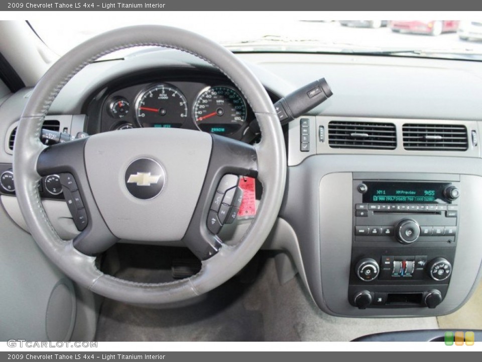 Light Titanium Interior Dashboard for the 2009 Chevrolet Tahoe LS 4x4 #82709695