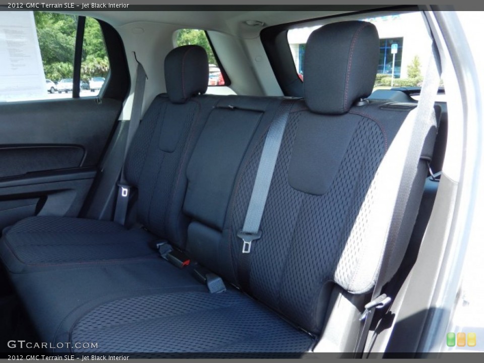Jet Black Interior Rear Seat for the 2012 GMC Terrain SLE #82709787