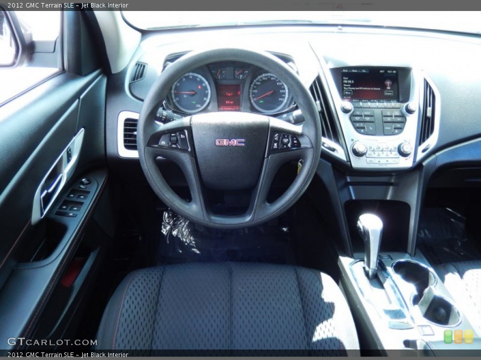 Jet Black Interior Dashboard for the 2012 GMC Terrain SLE #82709889