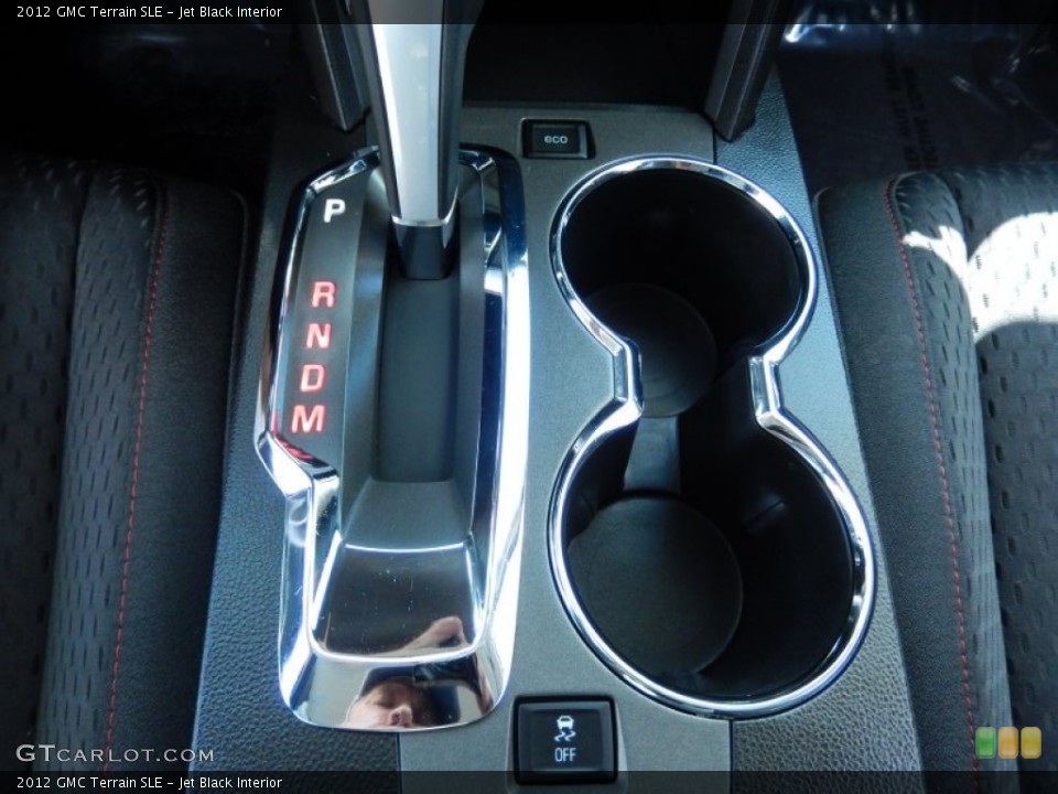 Jet Black Interior Transmission for the 2012 GMC Terrain SLE #82709961