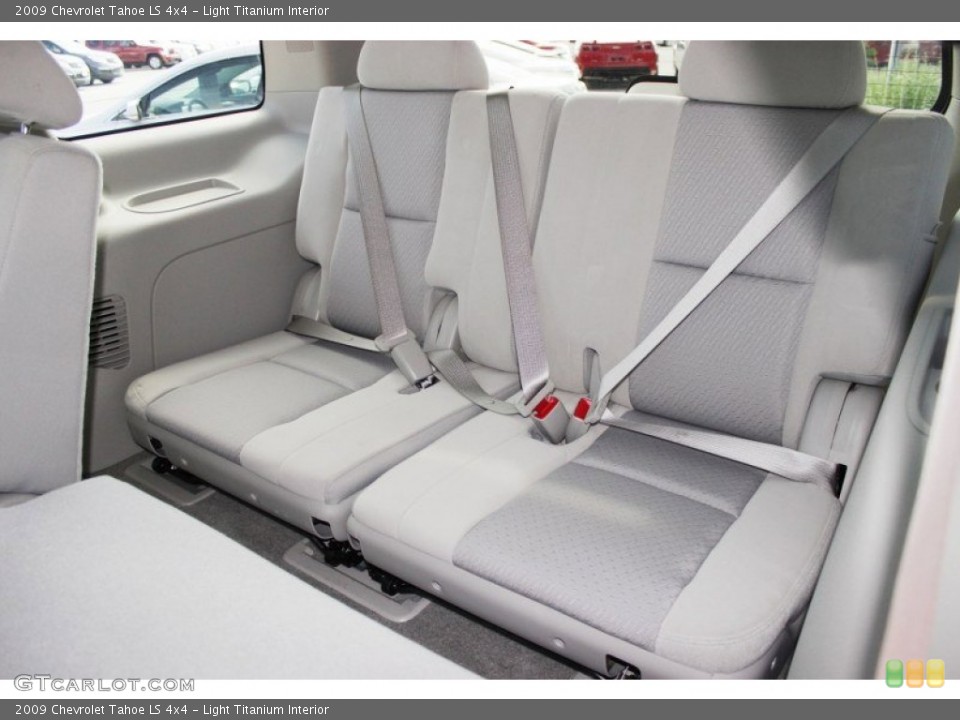 Light Titanium Interior Rear Seat for the 2009 Chevrolet Tahoe LS 4x4 #82710025