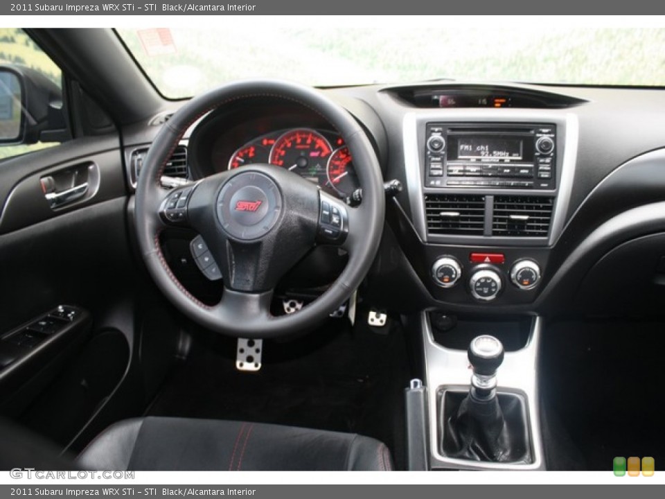 STI  Black/Alcantara Interior Dashboard for the 2011 Subaru Impreza WRX STi #82710910