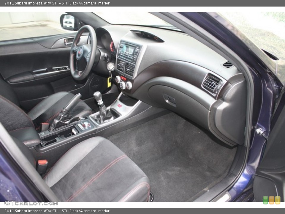 STI  Black/Alcantara Interior Photo for the 2011 Subaru Impreza WRX STi #82710955