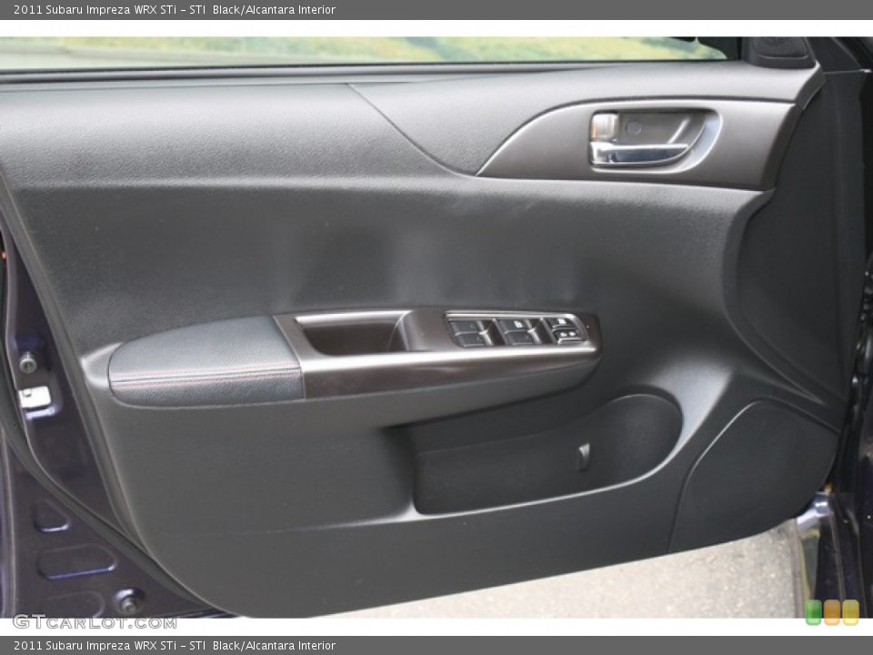 STI  Black/Alcantara Interior Door Panel for the 2011 Subaru Impreza WRX STi #82711064