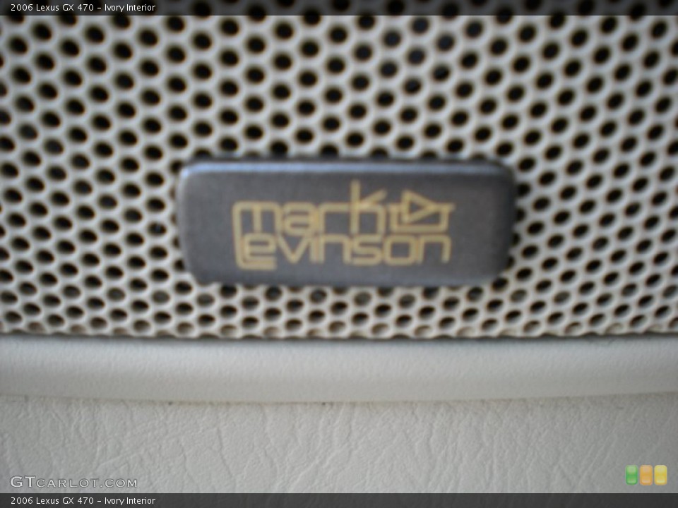 Ivory Interior Audio System for the 2006 Lexus GX 470 #82711153