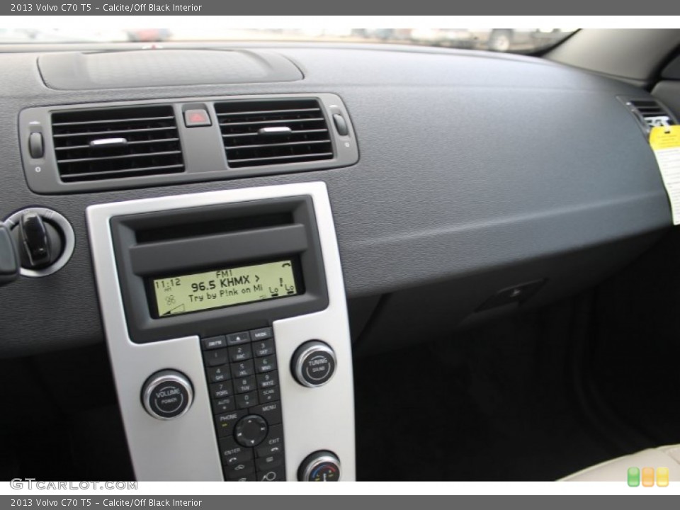 Calcite/Off Black Interior Controls for the 2013 Volvo C70 T5 #82712201