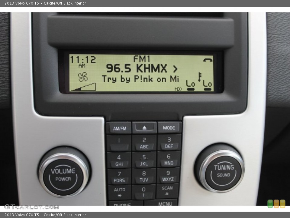 Calcite/Off Black Interior Audio System for the 2013 Volvo C70 T5 #82712242