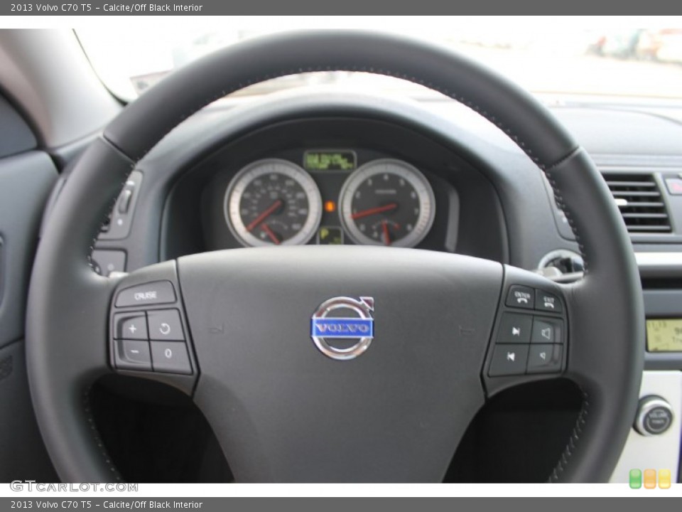 Calcite/Off Black Interior Steering Wheel for the 2013 Volvo C70 T5 #82712299