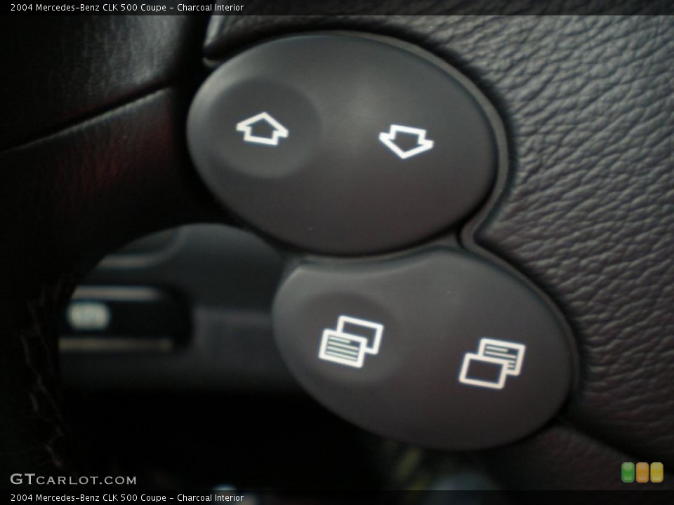 Charcoal Interior Controls for the 2004 Mercedes-Benz CLK 500 Coupe #82712370