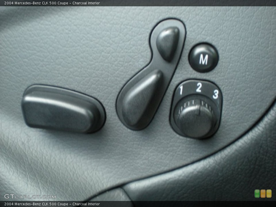 Charcoal Interior Controls for the 2004 Mercedes-Benz CLK 500 Coupe #82712436