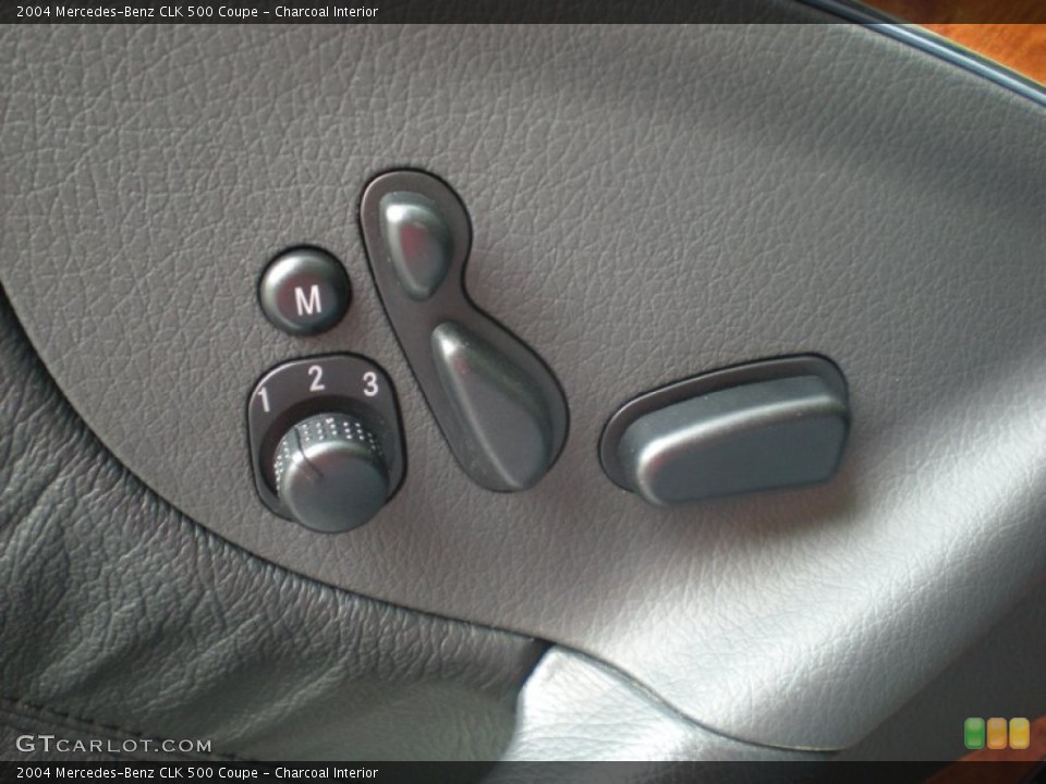 Charcoal Interior Controls for the 2004 Mercedes-Benz CLK 500 Coupe #82712479