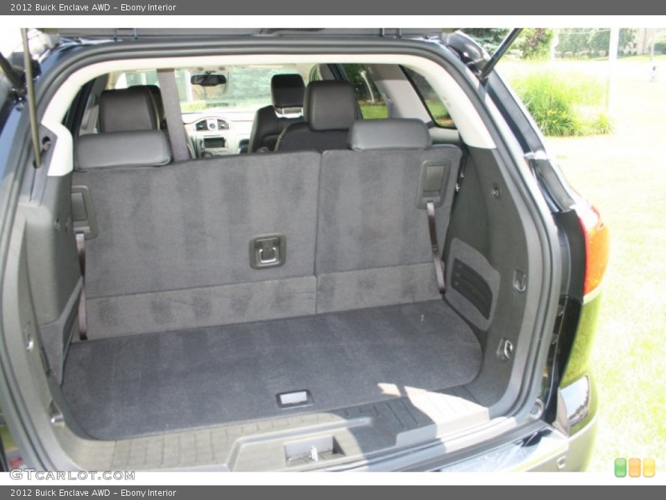 Ebony Interior Trunk for the 2012 Buick Enclave AWD #82714241