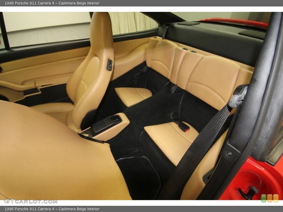 Cashmere Beige Interior Rear Seat for the 1996 Porsche 911 Carrera 4 #82714717