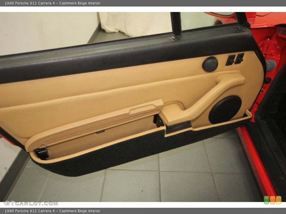 Cashmere Beige Interior Door Panel for the 1996 Porsche 911 Carrera 4 #82714741