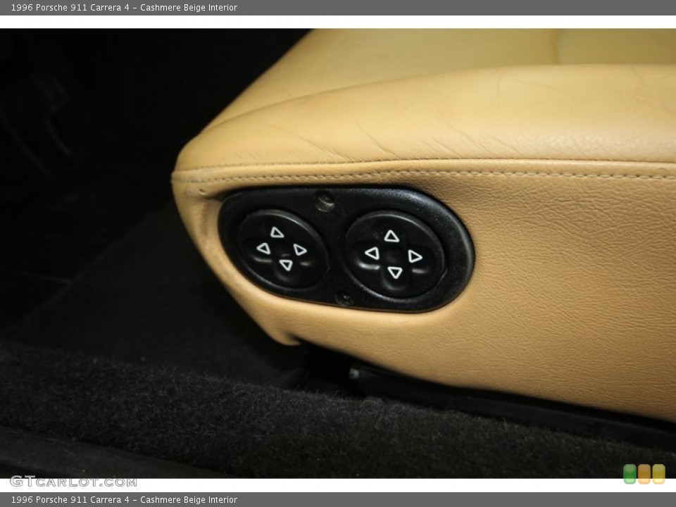 Cashmere Beige Interior Controls for the 1996 Porsche 911 Carrera 4 #82714756