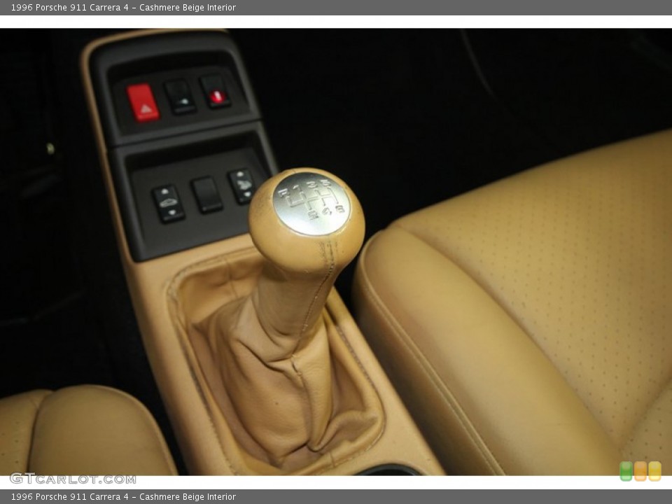 Cashmere Beige Interior Transmission for the 1996 Porsche 911 Carrera 4 #82714849