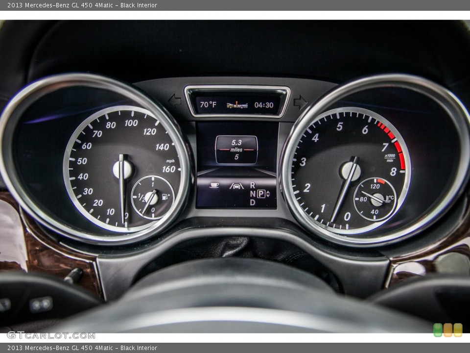 Black Interior Gauges for the 2013 Mercedes-Benz GL 450 4Matic #82715029