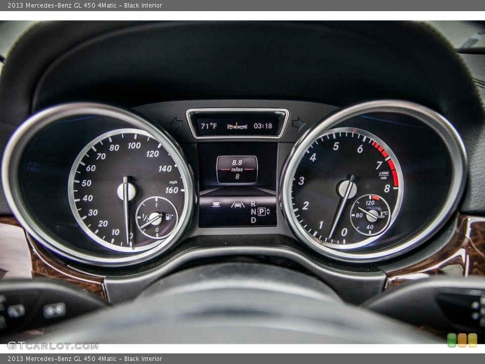 Black Interior Gauges for the 2013 Mercedes-Benz GL 450 4Matic #82715488