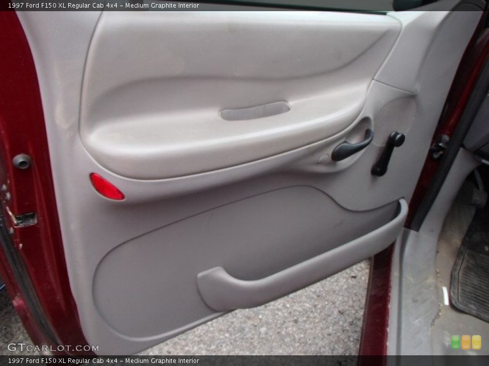 Medium Graphite Interior Door Panel for the 1997 Ford F150 XL Regular Cab 4x4 #82717697