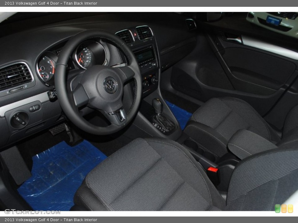 Titan Black 2013 Volkswagen Golf Interiors