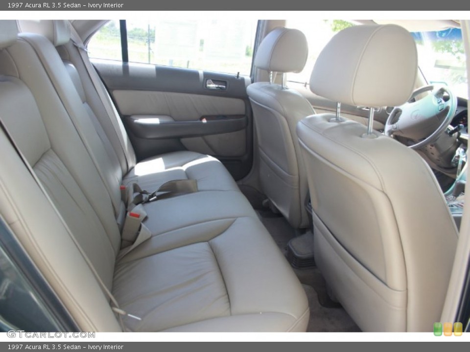 Ivory Interior Rear Seat for the 1997 Acura RL 3.5 Sedan #82719016